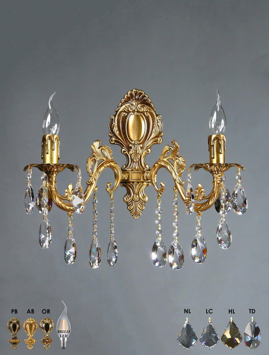 Бра Ambiente 2118/2 AB Honey Leaf