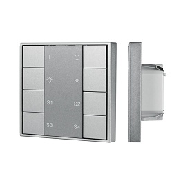 Кнопочная панель Arlight DALI-201-23-1G-4SC-DIM-DT6-IN Silver (BUS, Frame) 048187