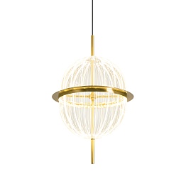 Подвесной светильник Delight Collection 8631P/C gold/clear
