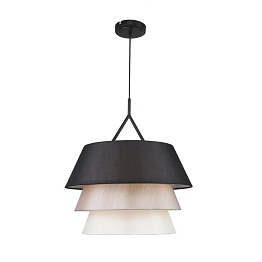 Подвесной светильник Escada 10187/3S E27*60W Black/Beige/White