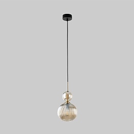 Подвесной светильник с плафонами из фактурного стекла 11040 Sophia Cognac TK Lighting